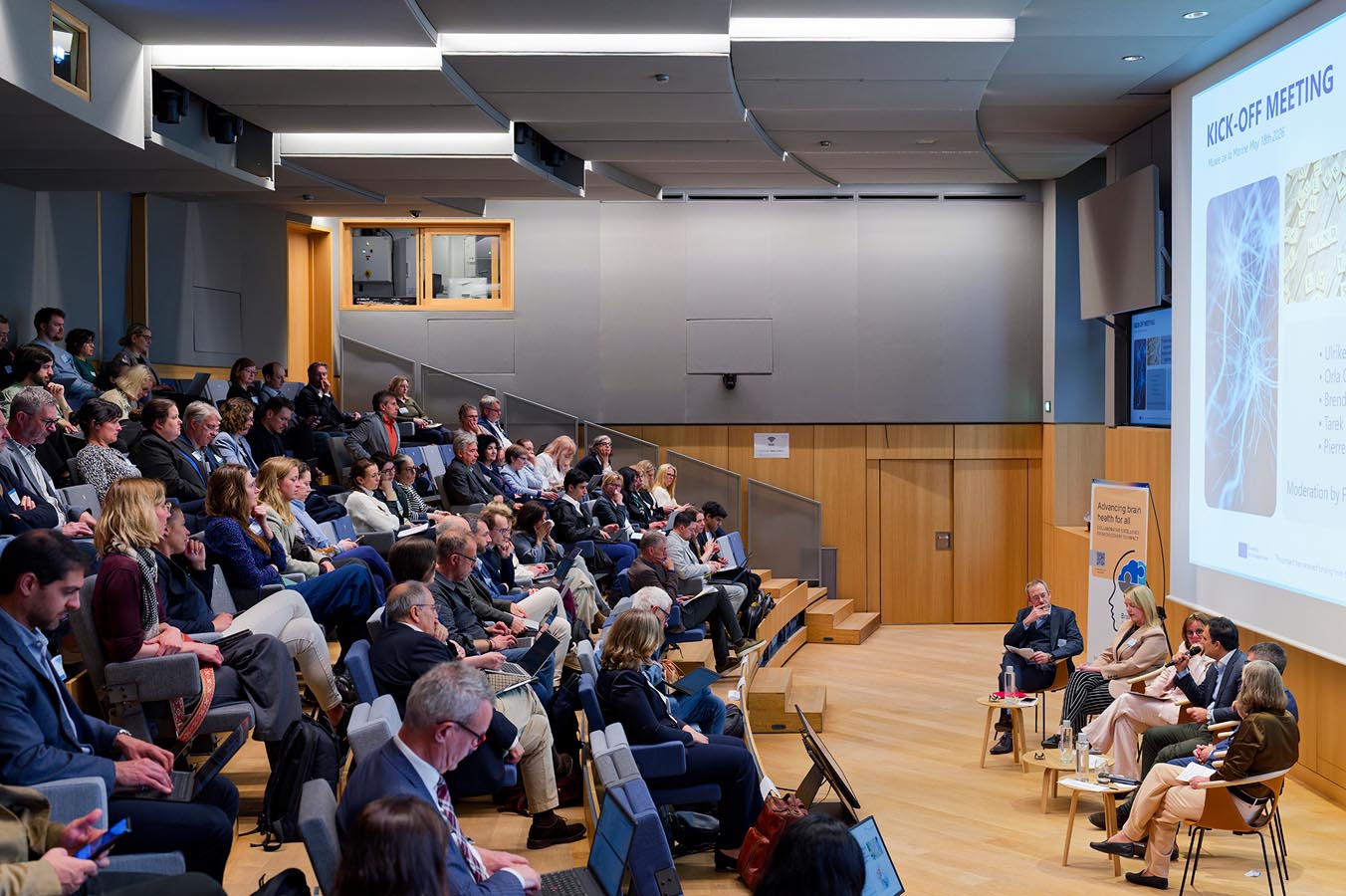 Panel dicussion at EP BrainHealth Kick-off in Paris, May 2026