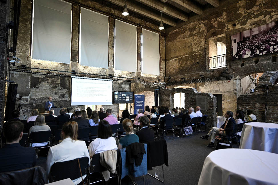 people sitting in a event space