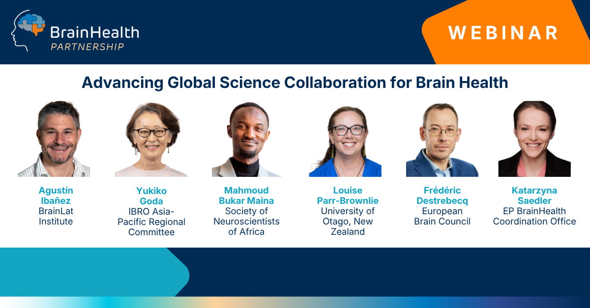 Bringing the Global Brain Health Community Together – Webinar, 18 June 2026